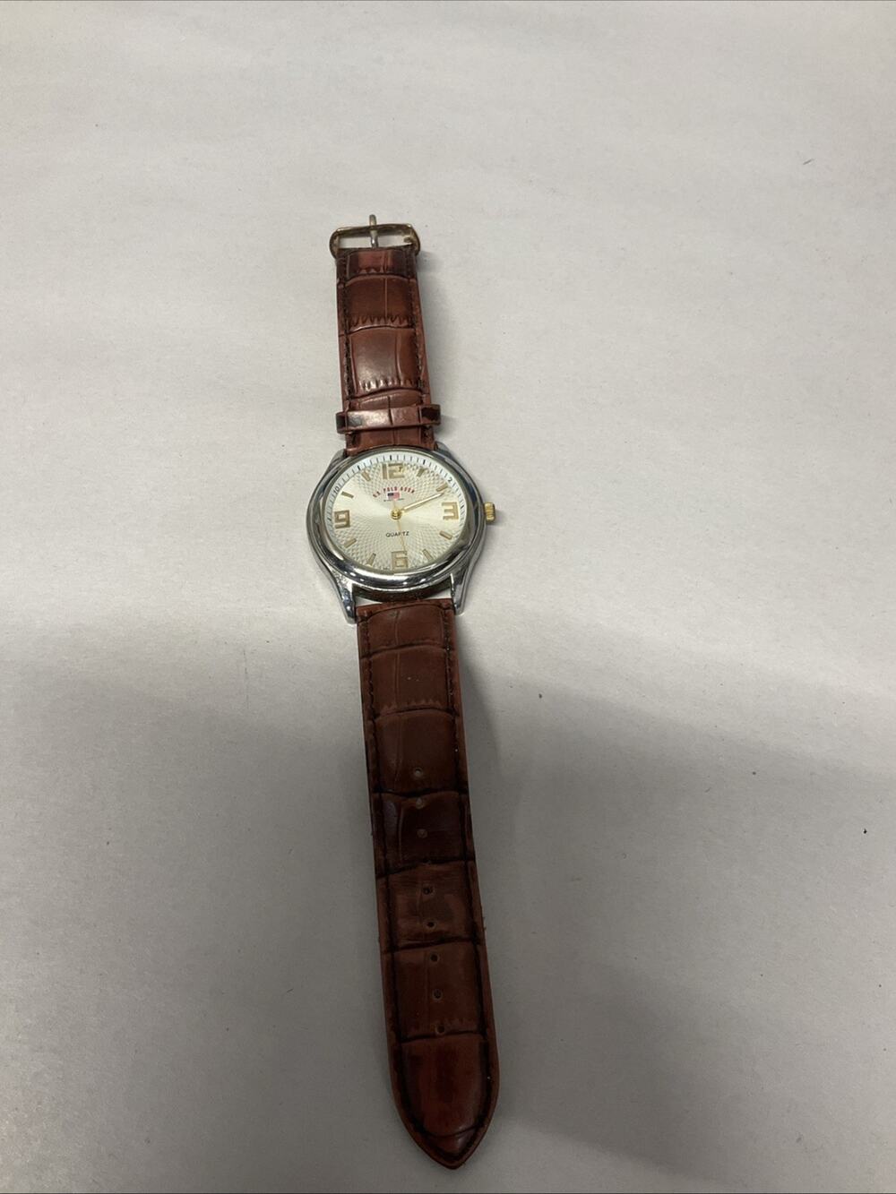 U.S. Polo Assn. Watch Brown Strap US5132